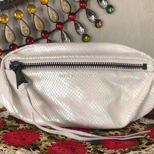 NWT Aimee Kestenberg Iridescent Snake Milan Belt/Crossbody Bag